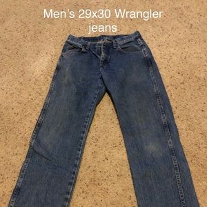 Boys 29x30 Wrangler jeans 2prs & 29x30 Bailey jean